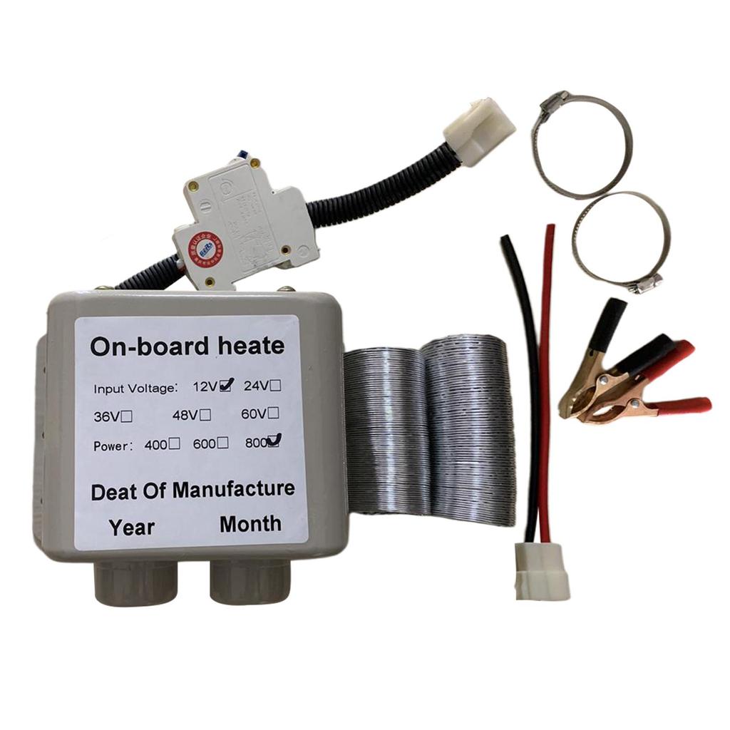 12V Portable Car Heating Cooling Heater 2 Hole Defroster Demister 400 W