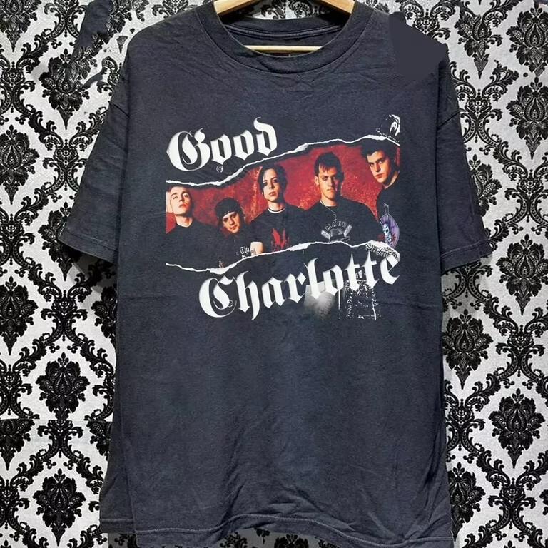 Good Charlotte Gift For Friends Black T-Shirt Cotton All Size S