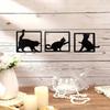 Minimalist  Cat Wooden Decorative Wall Display Wooden Craft