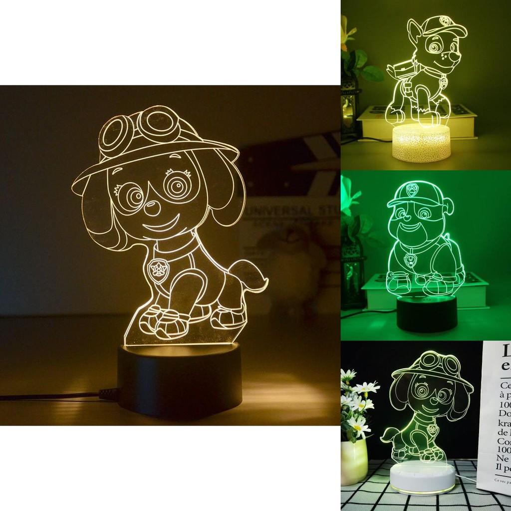 Modern Minimalist Touch Control Night Light With Animal Design For Children