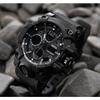 Men's Sports Tactical Watch Besta Power Black with Stopwatch and Alarm Clock