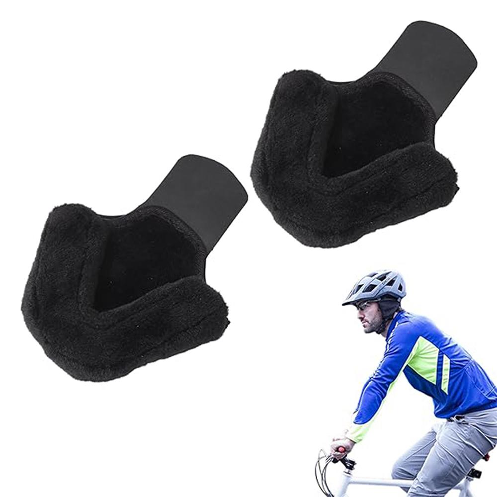 

Наушники, Полностью закрывающие уши, Подходят для всех шлемов, Черные