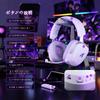 ATTACK SHARK G800 Gaming Professional Wireless Surround Sound with Sound 3 Aluminum 50mm AI Removable Adjustable Compatible with and PS5 Headset, RGB,