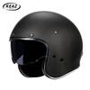 2025 Vintage Adults Motorcycle Jet Helmet Open Face 3/4 Helmet Carbonfiber Racing Riding Cruise Helmet Capacete with Headset DOT