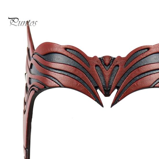 Coroana de vrăjitoare stacojie Super-erou Cosplay Dress-up Bandă pentru cap Accesoriu pentru costum pentru petrecerea de Crăciun de Halloween