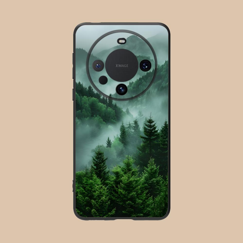 Mountain Forest Mobile Phone Case for Huawei Mate 60 50 40 30 20 10 Pro Plus Lite E 5G Colorful Printing Cover Luxury Smartphone