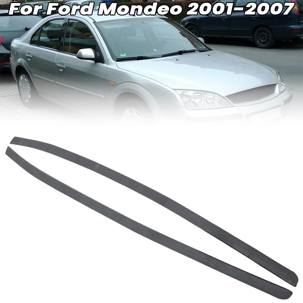 Front Outer Windshield Trim Pillar For Ford Mondeo 2001-2007 Front Windshield Windscreen Outer Pressure Rubber Sealing Strip