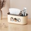 Rectangular Tissue Storage Box Plastic Napkins Dispenser Creative Tissue Holder  Household