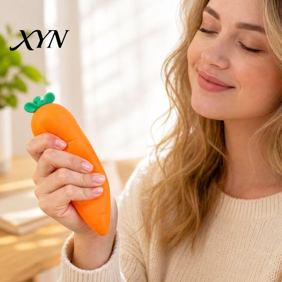 Squeeze Stress Ball 1/2Pcs Fake Carrot Relief Toy, Realistic Giant Toy Hand Relaxation for Kids Adults, Soft Simulated Vegetable Anxiety Reduction
