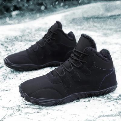 Winter Men's Casual Shoes Warm Men Snow Boots with Fleece Non-slip Waterproof Male Boots 2024 New Couple Boots Botas Para Hombre