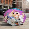 1 PC Automatic Folding Umbrella-Family Guy Pattern, Portable & Foldable Design with 8 Ribs, Christmas Birthday Gifts