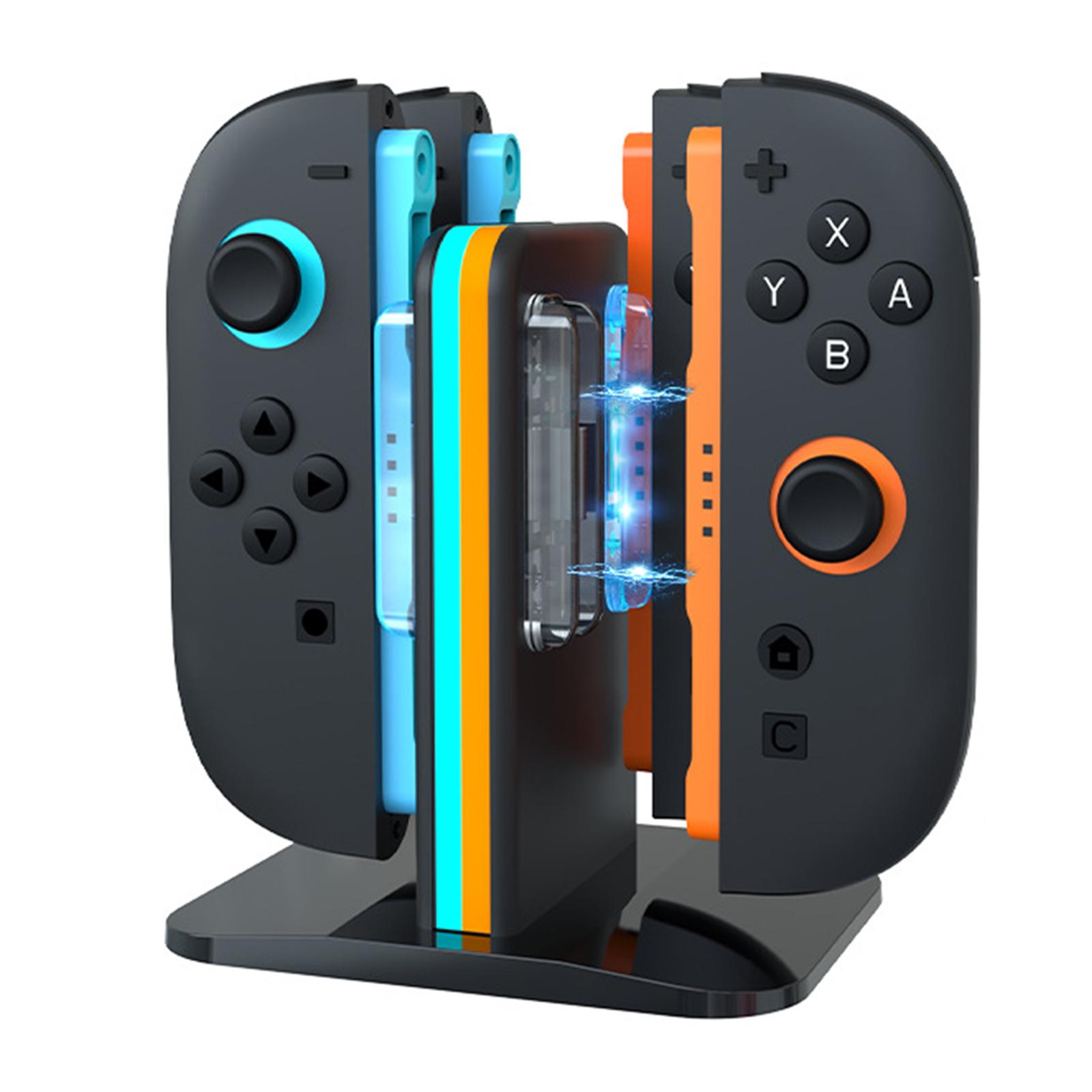 Charging Dock 4 in 1 Magnetic Controller Charger Stand Station Magnetic Charger Station for Nintendo Switch2 CHINA