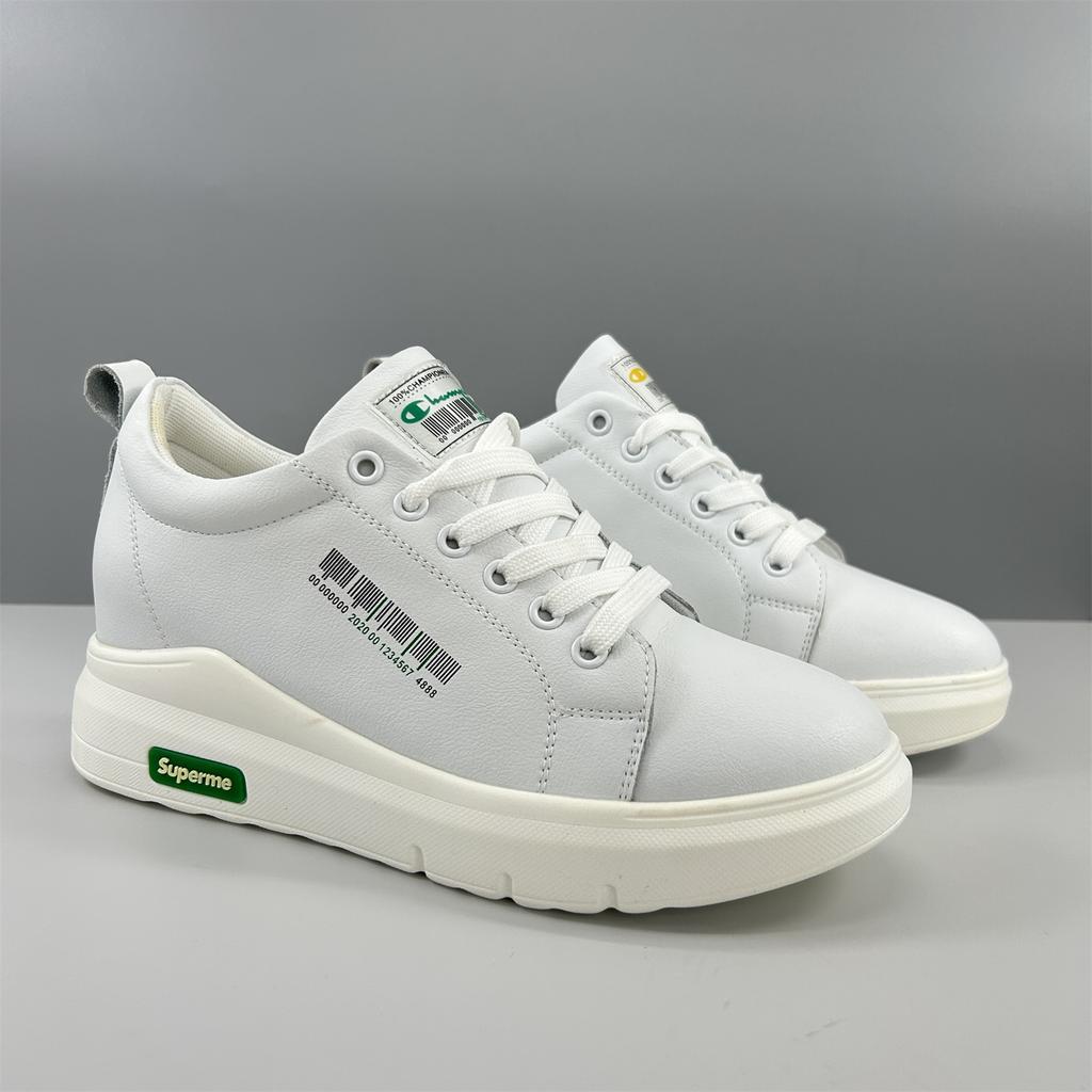 Fashion Casual Woman Shoe All-Match Clogs Platform Wedge Basket 2025 Increas Height Female Moccasin New Creepers Sports Small Big Size G