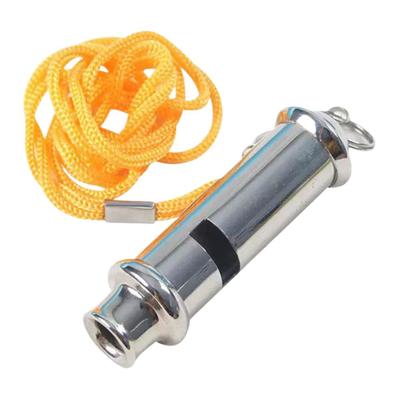 High Frequency Stainless Steel Sports Coach Specific Whistle Referee Outdoor Distress Whistle Traffic Enforcement Basketball