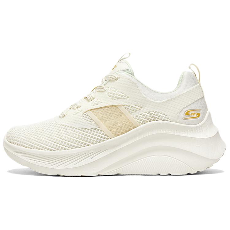 Skechers Bobs Sport Повседневная обувь Удобная Прочная Дышащая Низкие Кроссовки Стиль Жизни Женские кроссовки Бежевый 117522-NAT 36