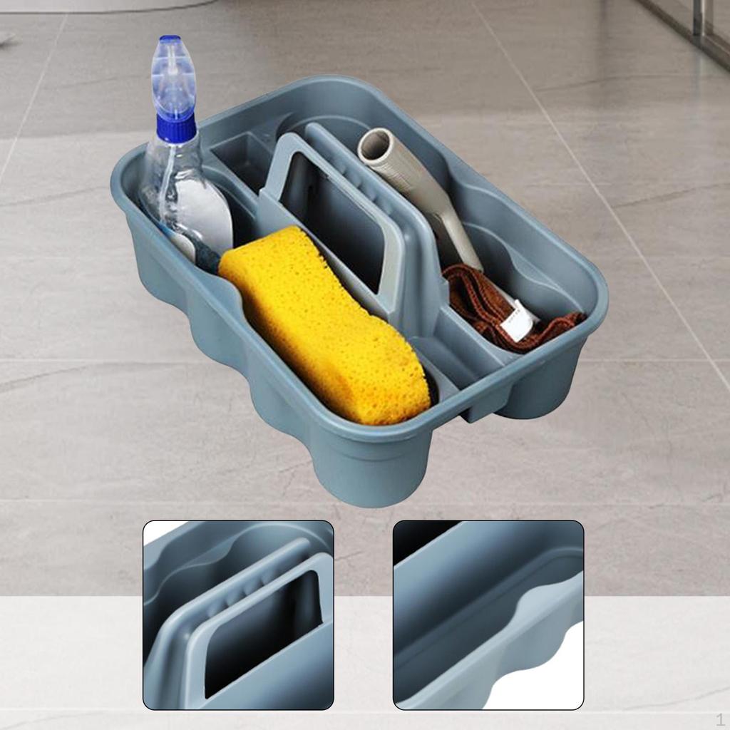 Cleaning Tool Basket Supplies Organizer Shower Portable Tote Bucket Storage Carrier