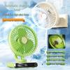 Rechargeable Portable Mini Oscillating Fan for Dorm, Office & Outdoor Use