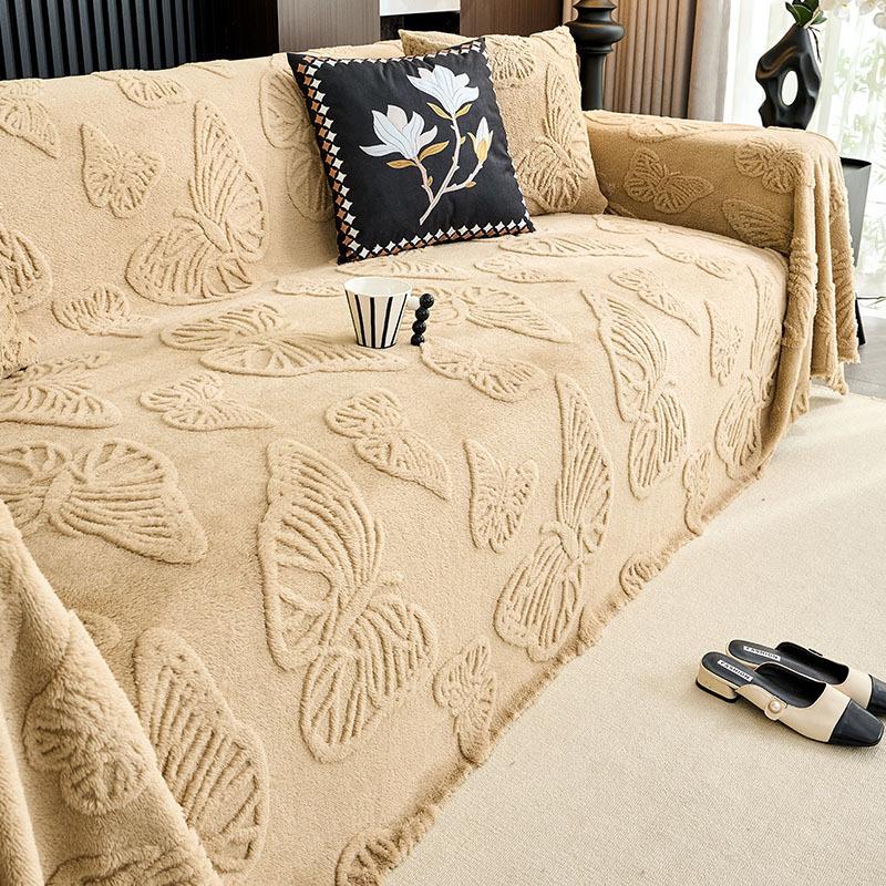 2025 new cream wind sofa light luxury premium cover all-inclusive universal living room simple elastic non-slip sofa towel