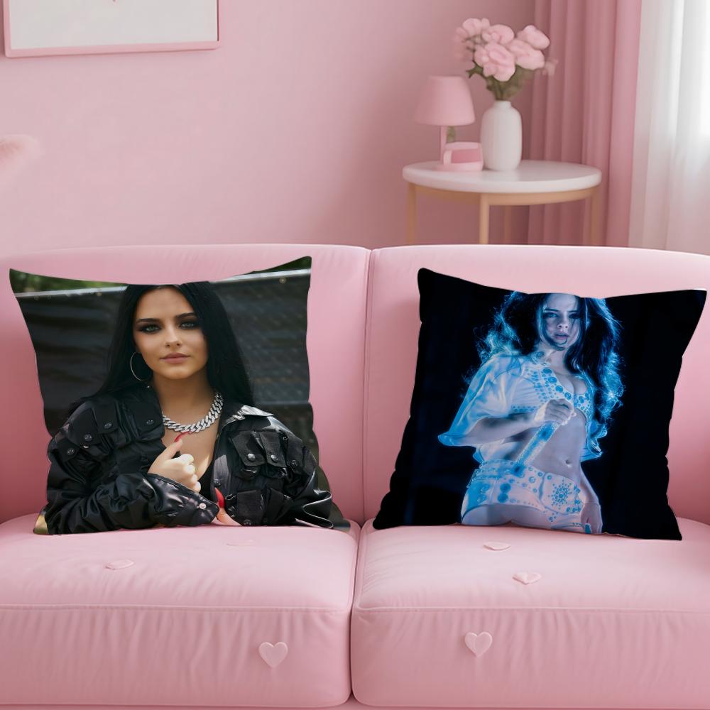 J-Jessie Murphs Singer Cushion Cover Comfortable Reversible Pillow Cover Ideal For Car Sofa Bedroom & Beyond