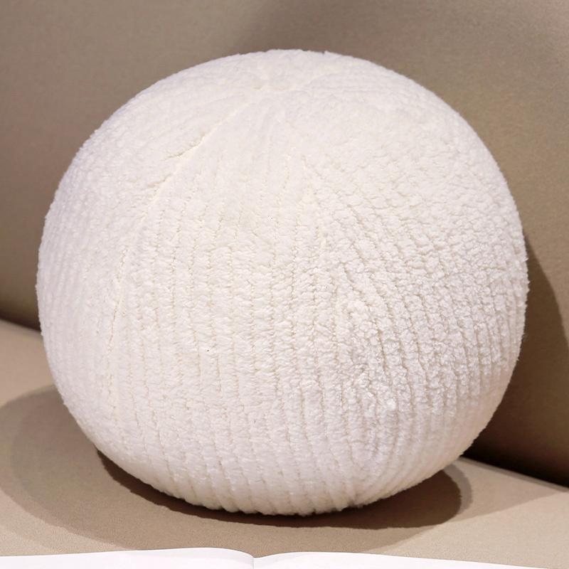 30x30cm Yoga Plush Ball Toy Stuffed Sport Ball Pillow Back Support Plushie Sofa Chair Decor Home Interactive Prop Gift