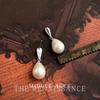 Light Water Drop Pearl Earrings French Retro Court Style Stud Earrings Temperament Earrings