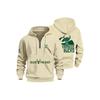 Unisex Long Sleeve Hooded Fleece Pullover Loose Fit Sweatshirt