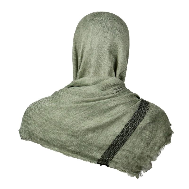 Medieval Scarf Cowl Men with Brooch,Vikinges Cowl Hood Cloak,Renaissances Rogue Hooded Shawl for Halloween Cosplay