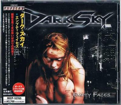 CD DARK SKY - Empty Faces MICP10765 Avalon 2008 Japan ObiRock Used