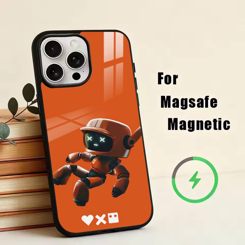 Love, Death & Robots Phone Case For iPhone17,16,15,14,13,12,11 Plus,Pro Magnetic For Magsafe Wireless Charging