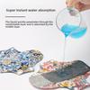 23cm Graphene Antibacterial Washable Cotton Sanitary Pads - Soft, Breathable, and Absorbent for Urine Leakage