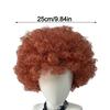 Parrucche Afro Puff Soffici Parrucca Esplosiva Riccia Capelli Corti alla Moda Parrucche Tifosi di Calcio