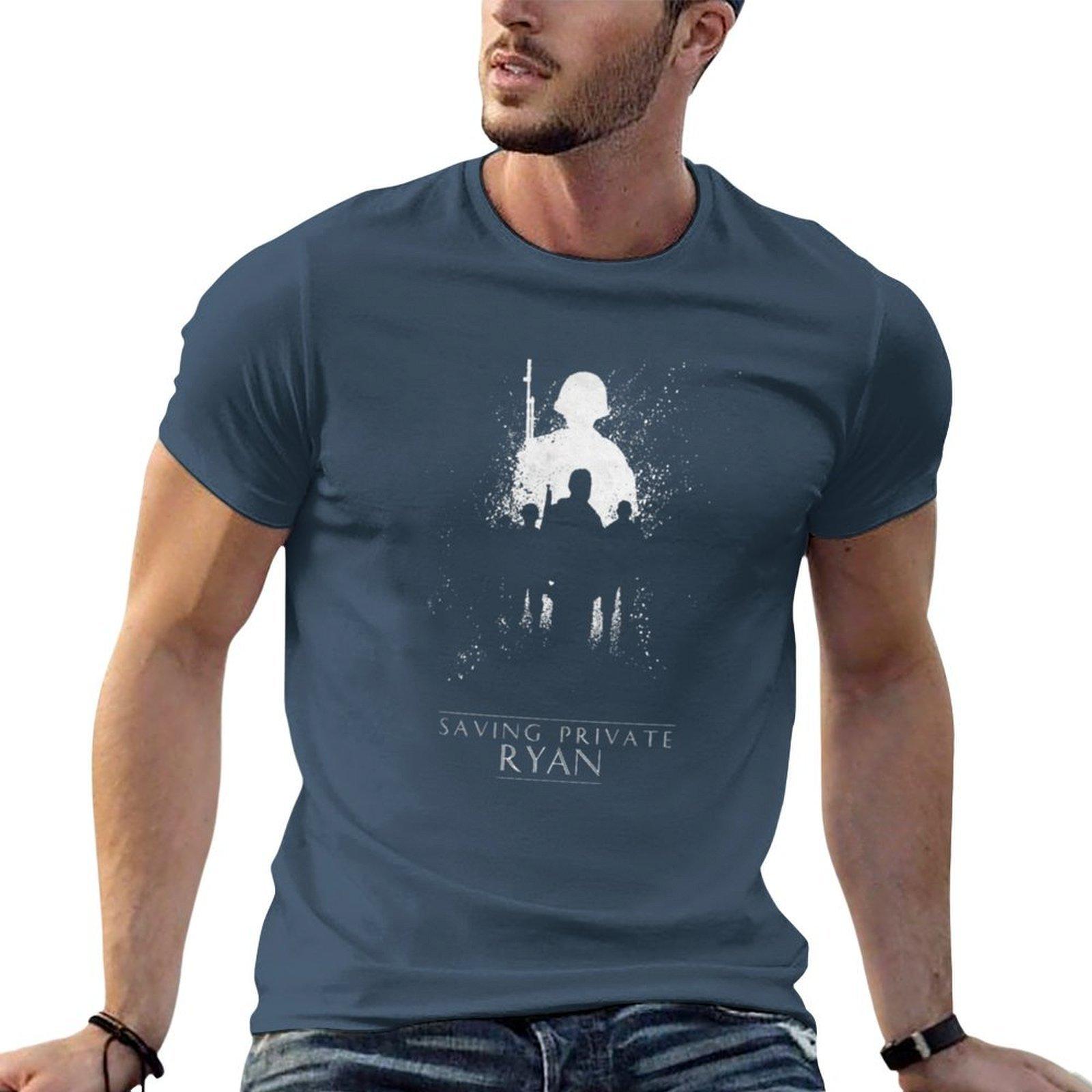Saving Private Ryan Tshirt T Shirt Unisex Plain Unisex T Shirt Heavy Cotton Cotton T Shirt Pack Tshirt S