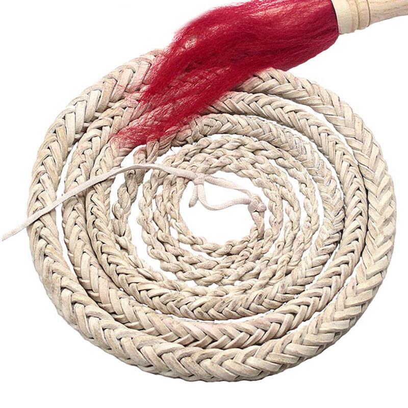 Lin Wa Cowhide Fitness Training Whip