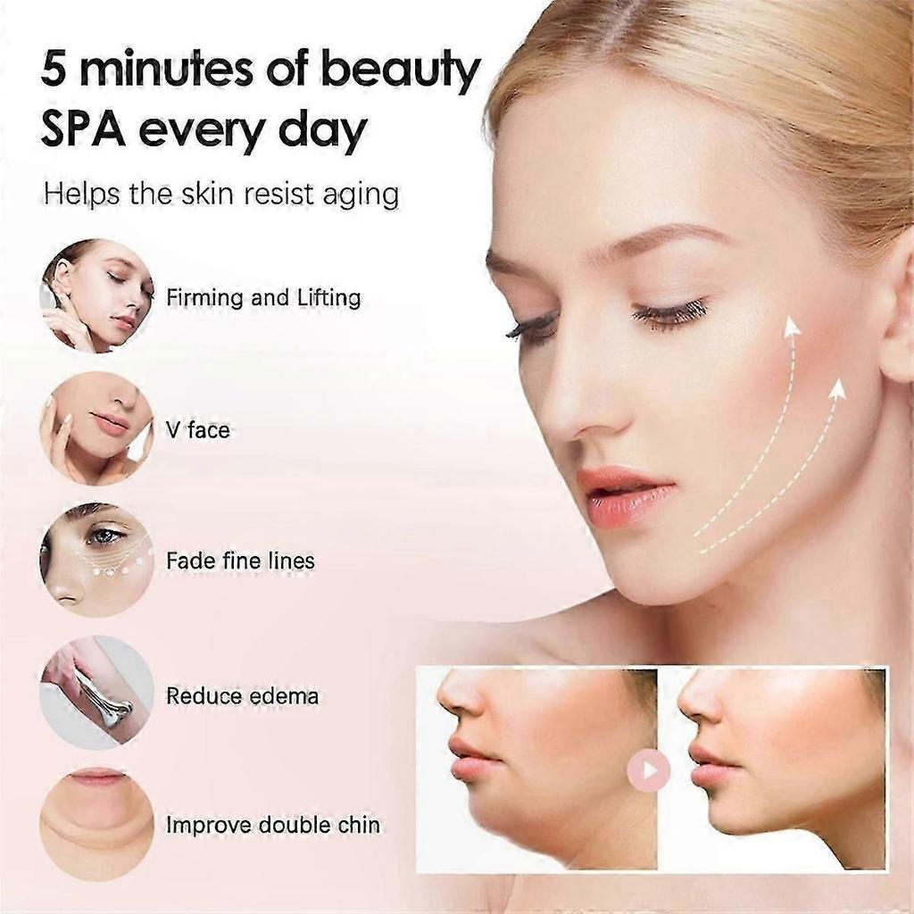 Micro-Current Facial Roller for Skin Tightening and Lifting Massage Beauty Tool