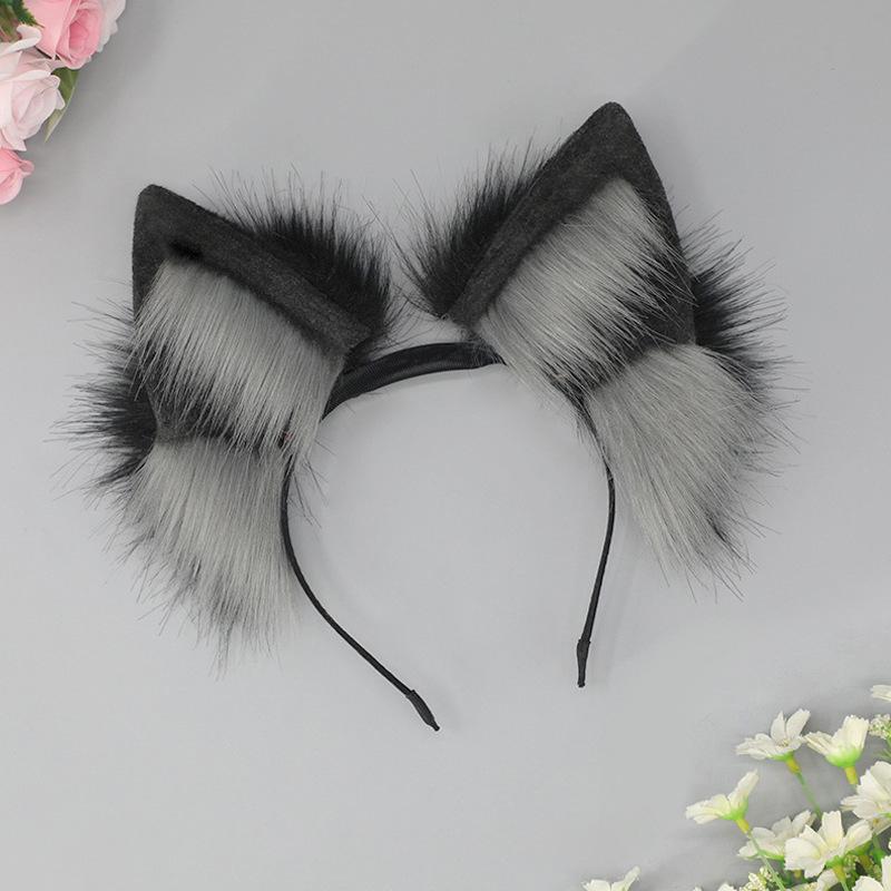 Rechargeable Beast Ear Accessories Cosplay Comic Show Movable Cat Ear Headgear Props Simulation Electric Beast Ear Headband