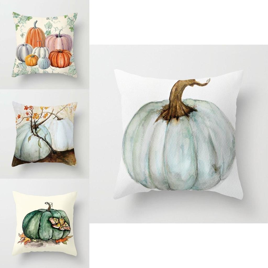 Super Soft Fall Halloween Pumpkin Pillow Case For Cozy Home And Sofa Decor
