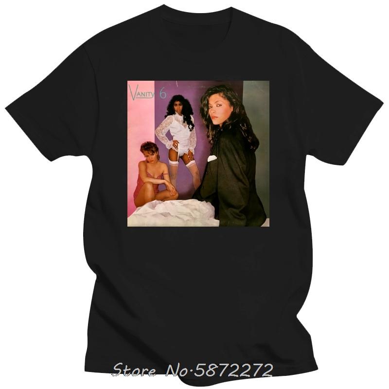 Funny Vanity 6 TShirt Vanity 6 Tee Cotton T Shirt Unisex Tshirt Oversized Graphic Tees Fitness Tops Mens Clothing Streetwear