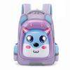 Kids School Backpack Elementary Students Lightweight Ergonomic Nylon Bag With Animal Print Breathable Design