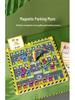 Magnetic Maze Car Parking and Alphabet Game for Spelling and Recognition