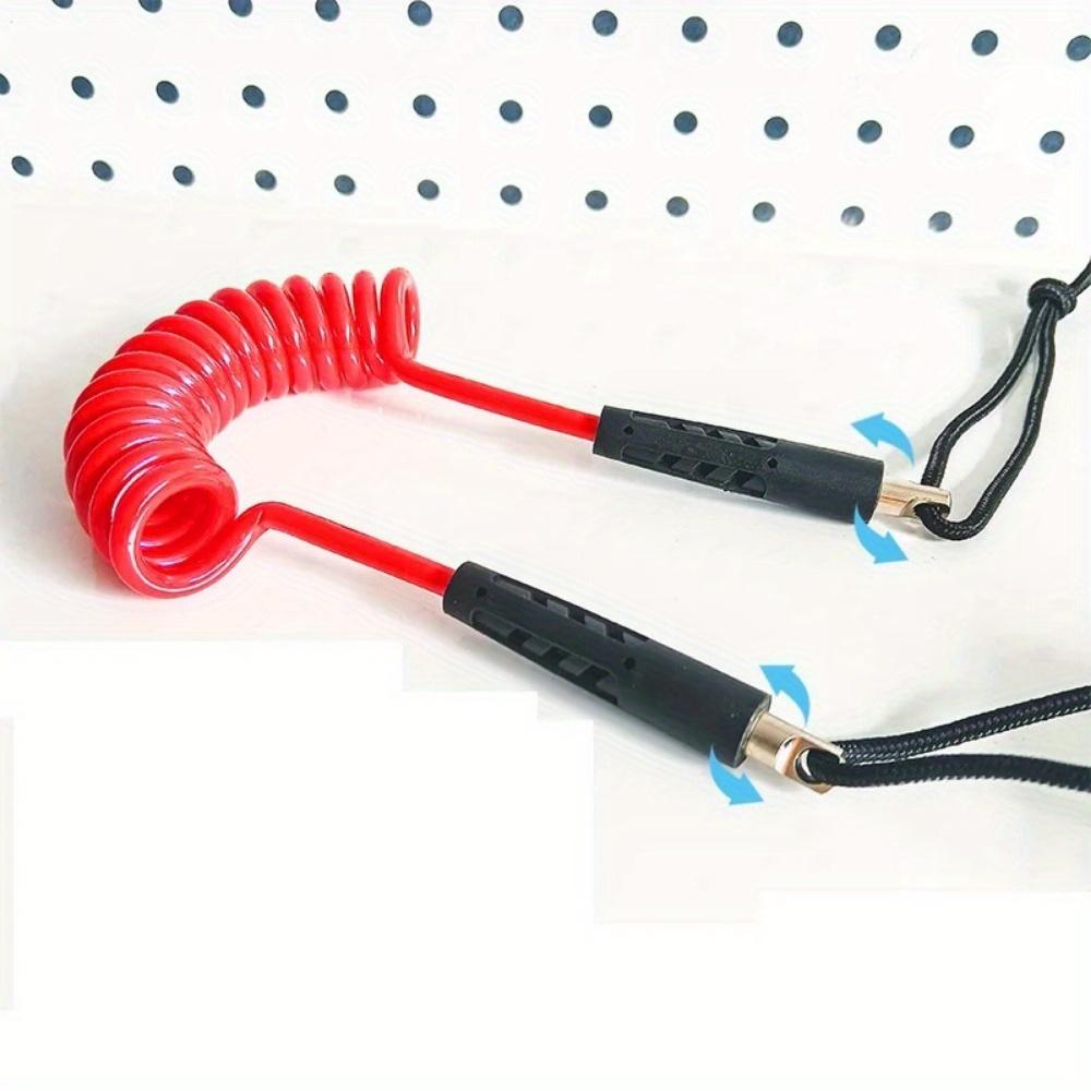 1PC Surfboard Elastic Safety Rope, Sup Hand Leash Cord Strap, Waterskiing Surfboard Accessories
