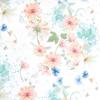 STYLE Decor Mesh Flat Pouch Pastel Stylish and Cute Set for Pocket Tissue Set, Floral, Women, W1900600-NVL2602 (Includes Pouch)
