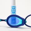 Arena FINA Approved Splash Racing Swimming Emerald and One Size Fits Mirrored AGL-510M Goggles, Unisex, Blue, Most, Lenses, Anti-Fog (Renon)