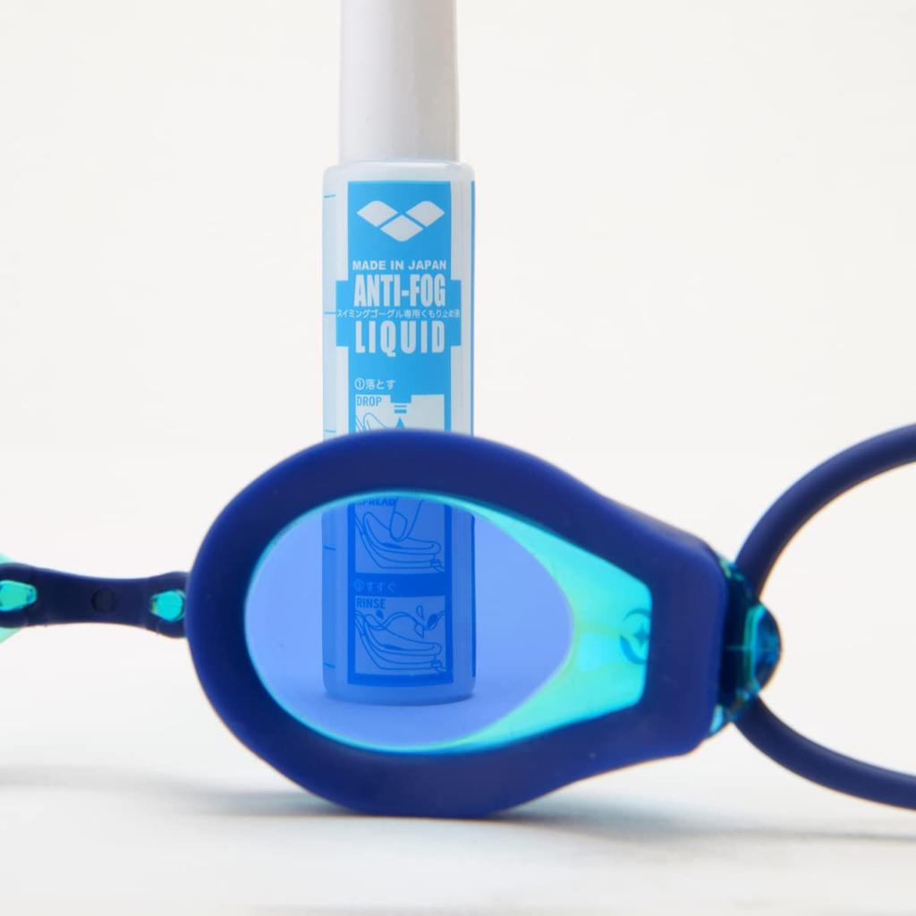 Arena FINA Approved Splash Racing Swimming Emerald and One Size Fits Mirrored AGL-510M Goggles, Unisex, Blue, Most, Lenses, Anti-Fog (Renon)