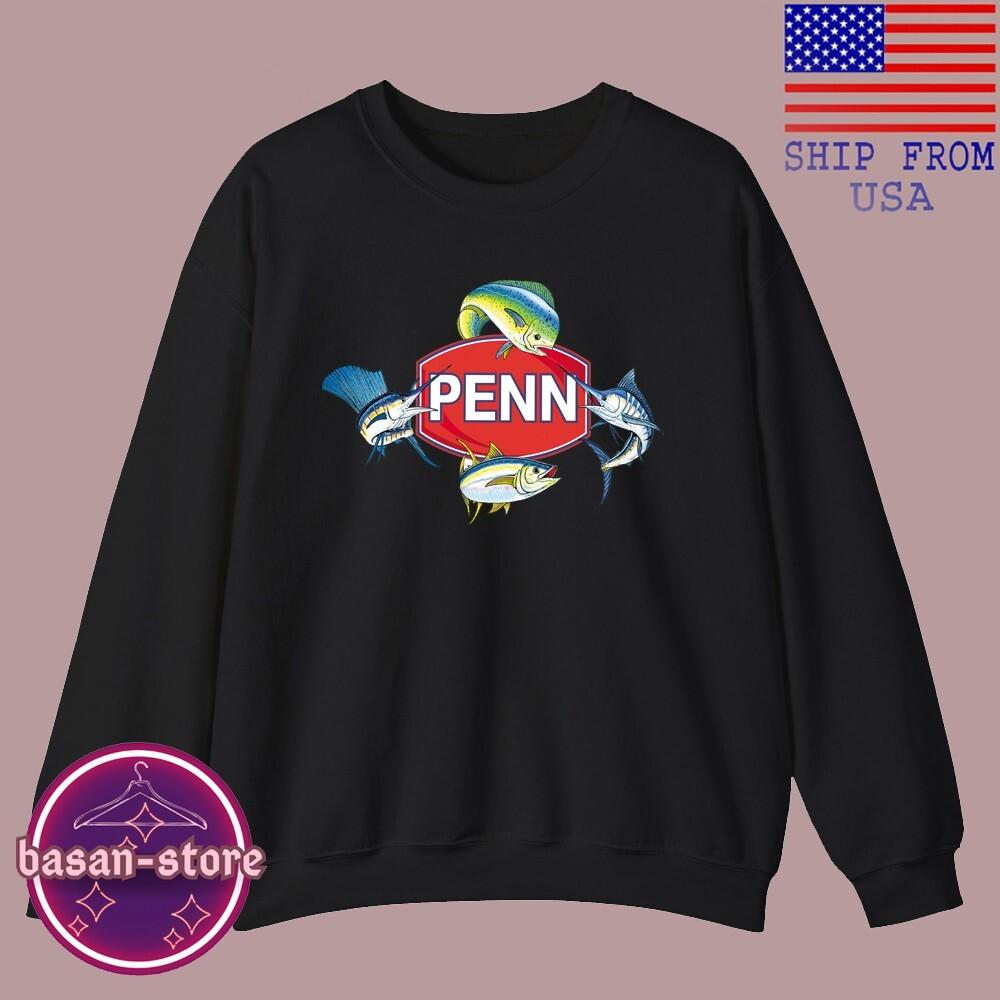 PENN Fishing Black Size S3XL Unisex T-Shirt S