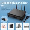 Dual Fans Router Cooling Stand DC 5V USB Radiator Base USB Powered Router Cooling Fan  PC Cooling
