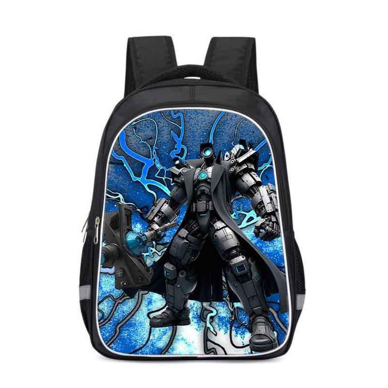 Kids School Backpack Boys Girls - Lightweight Ergonomic Design With Reflective Safety Stripes Oxford Fabric Cartoon Print