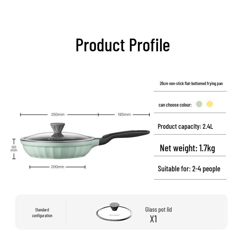 Buydeem CP151 Non-Stick Frying Pan