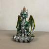 Battle Dragon Resin Reflux Incense Burner Indoor Incense Path Yoga Decoration Reflux Incense Burner Incense Burner Decoration
