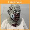Latexová maska zombie pro Halloween a hororovou párty s designem pro kutily a děsivou tváří