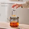 High Borosilicate Glass Integrated Teapot & Kettle with Infuser